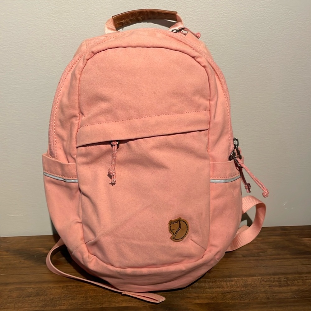 Fjallraven Kids Backpack Soft Pink/Soft Coral ~13”